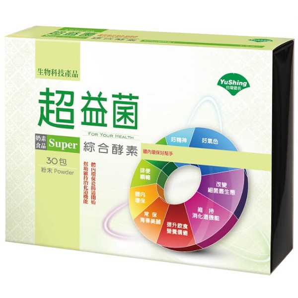 台灣優杏-超益菌綜合酵素粉末包(2gX30包)