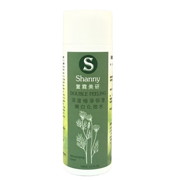 Shanny萱霓美研-深度極淨保濕嫩白化妝水(100ml)(效期~2021/03/06)