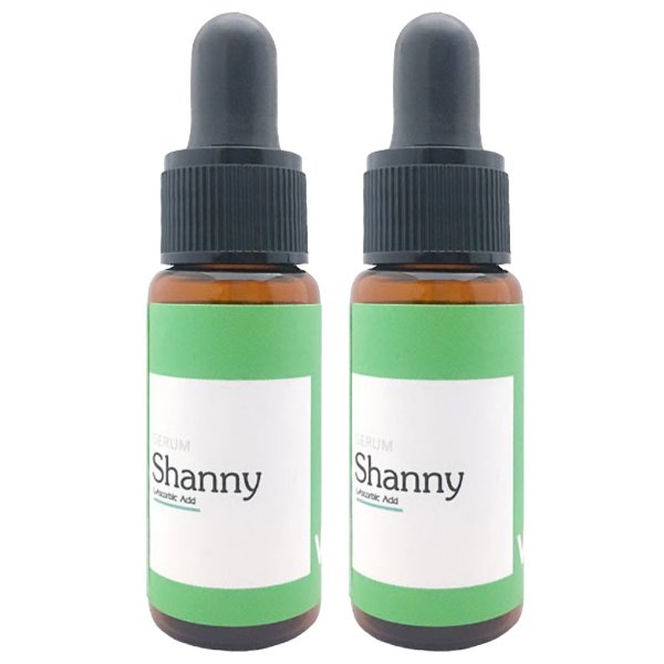 Shanny萱霓美研-傳明酸極效淨白精華(15mlX2瓶)優惠組