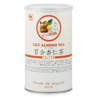 天然磨坊-百合杏仁茶(600g/罐裝)無添加糖