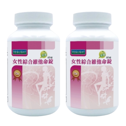 素天堂-女性綜合維他命錠(60錠X2瓶)