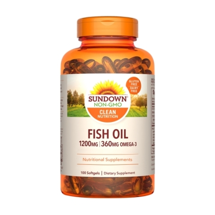 Sundown日落恩賜-精萃深海魚油1200mg膠囊食品(100粒)(效期至2026年01月31日)