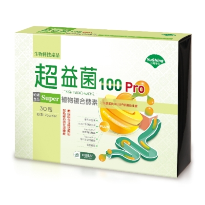 台灣優杏-超益菌100 Pro酵素粉末包(30包)
