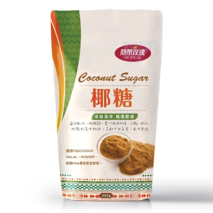 熱帶玫瑰-純椰糖(200g)(效期~2026/05/03)