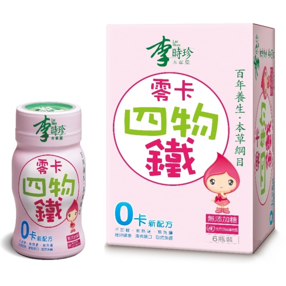 李時珍-零卡四物鐵飲品(6入)