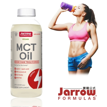 Jarrow賈羅公式 中鏈三酸甘油酯MCT Oil(椰子油來源)(591毫升)(效期至2026年04月30日)