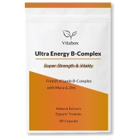 Vitabox 維他盒子 法國天然萃取強化維他命B群+超級瑪卡+酵母鋅(30粒)
