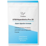 Vitabox 維他盒子 LP28高纖超有感順暢複合8益生菌+SOD蔬果酵素(30粒)