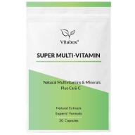 Vitabox 維他盒子 天然萃取蔬果營養綜合維他命礦物質(鈣&C加強配方)(30粒_15天份)