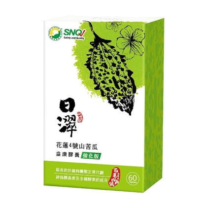 日濢-花蓮4號山苦瓜益康膠囊 強化版(60顆)
