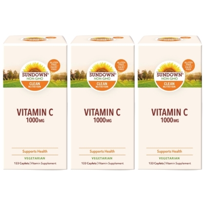 Sundown日落恩賜 光炫維生素C-1000 mg錠(133錠X3瓶)(共399天份)