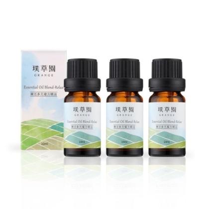 璞草園-樂活多元複方精油(10ml X 3瓶)