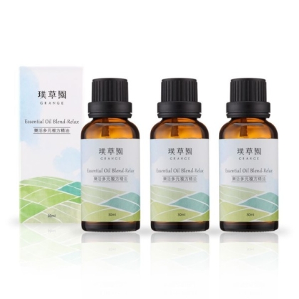 璞草園-樂活多元複方精油(30ml X 3瓶)