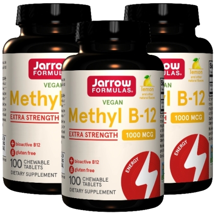 Jarrow賈羅公式-甲基B12 1000mcg口含錠(100錠X3瓶)(共300天份)(效期至2025年11月30日)