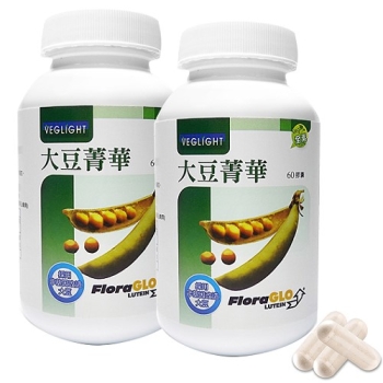 素天堂-大豆萃取菁華(60顆X2瓶)