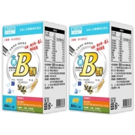 日本味王-男用維生素B群加強錠(60粒X2瓶)優惠組