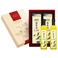 連淨苦茶油禮盒組(500ml+500ml)(附專屬提袋)