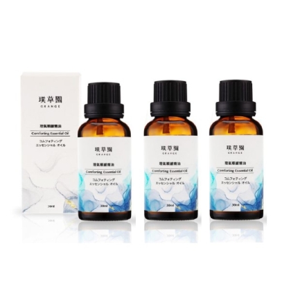 璞草園-理氣順緩精油(30mlX3瓶)