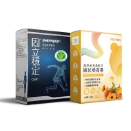 愷爾氏-固立穩定(120錠)+游離型葉黃素(30顆)優惠組