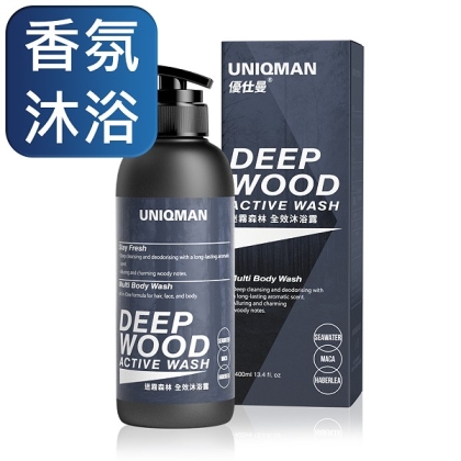 UNIQMAN-迷霧森林全效沐浴露(400ml/瓶)