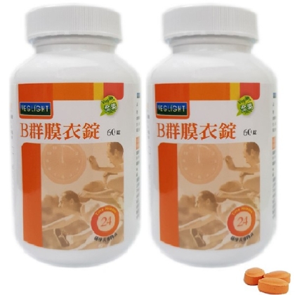 素天堂-B群膜衣錠(60錠X2瓶)