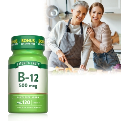 綠萃淨 維生素B12 500mcg複方錠(120錠)