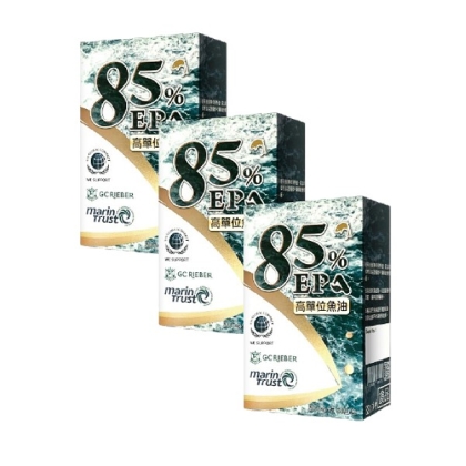 AKSO-魚油85%EPA(60粒X3盒)優惠組