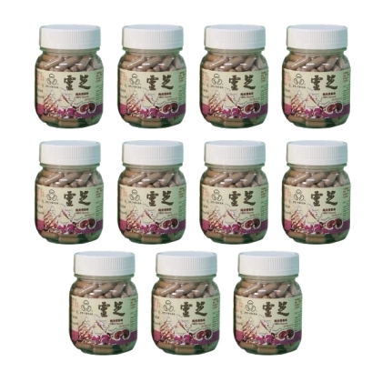 三才靈芝-100%靈芝膠囊(60粒X11瓶)