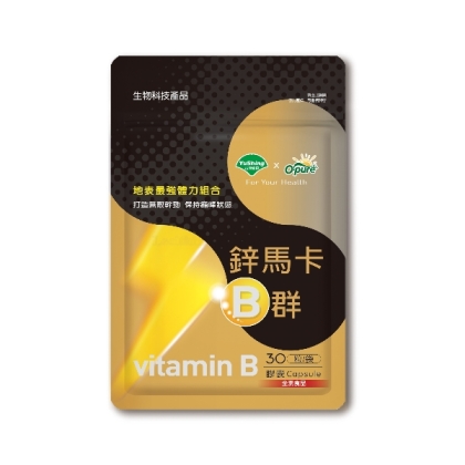 優杏-鋅馬卡B群膠囊(30粒_15天份)