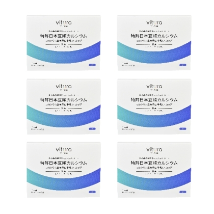 Vitura 美持樂 專利日本豆順鈣(粉包)(28包X6盒)