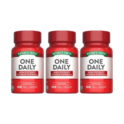 綠萃淨 每日綜合維生素錠(D3升級)(100錠X3瓶)(共300天份)