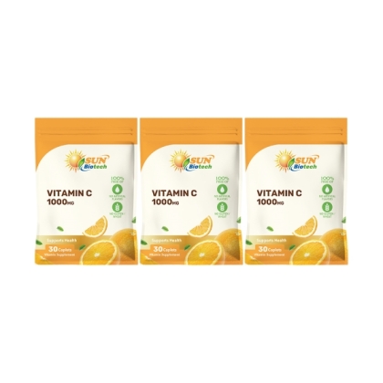 Sun日落恩賜 光炫維生素C 1000mg錠(30錠X3袋)