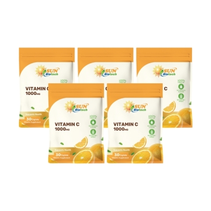 Sun日落恩賜 光炫維生素C 1000mg錠(30錠X5袋)