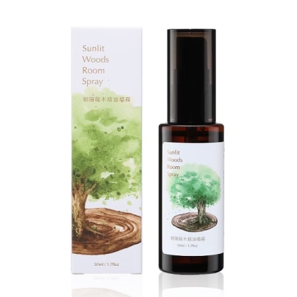 璞草園-朝陽暖木精油噴霧50ml