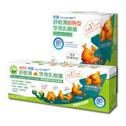 台灣康田- 舒敏清耐熱型芽孢乳酸桿菌(150億菌/g)(60包+30包)優惠組