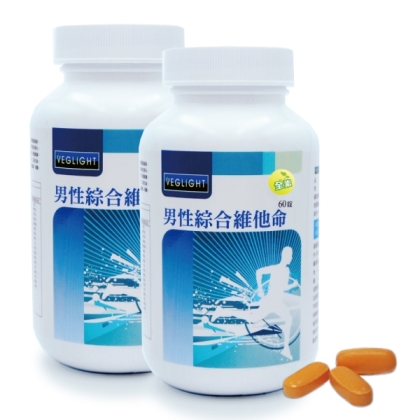 素天堂-男性綜合維他命(60錠X2瓶)