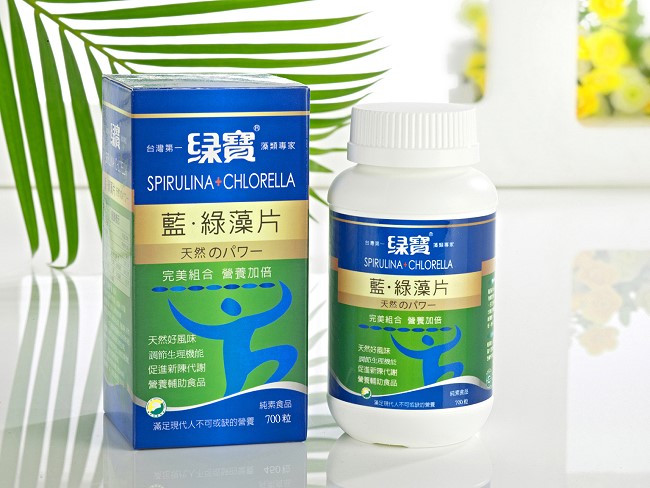 綠寶-藍綠藻片(700錠)產品資訊