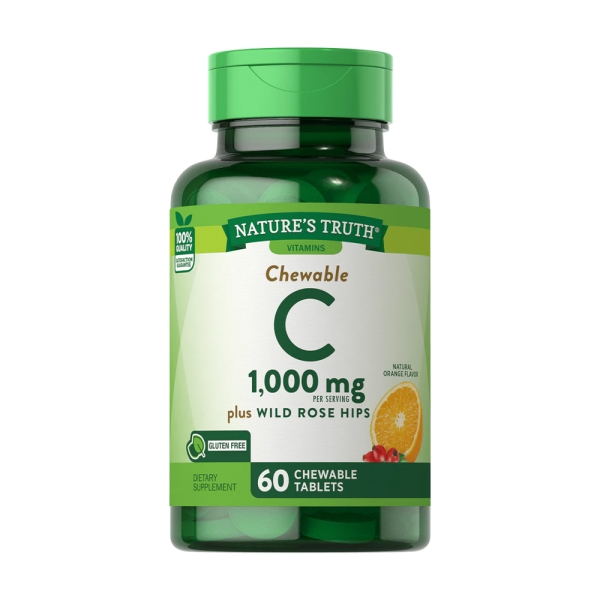 折扣後滿2199送「綠萃淨 美妍維生素C 500mg Plus玫瑰果口含錠(60錠/瓶)」
